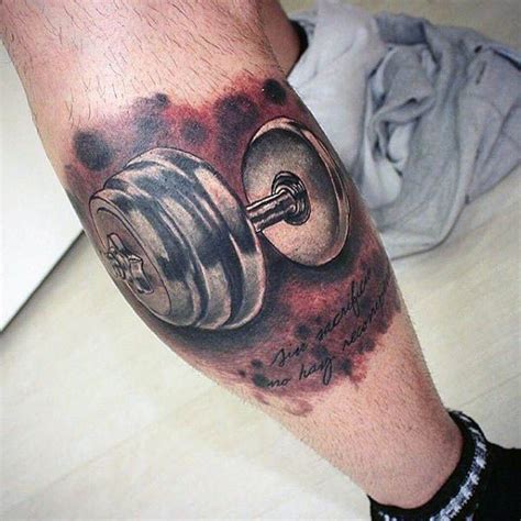 gym with tattoo|weightlifting tattoos for men.